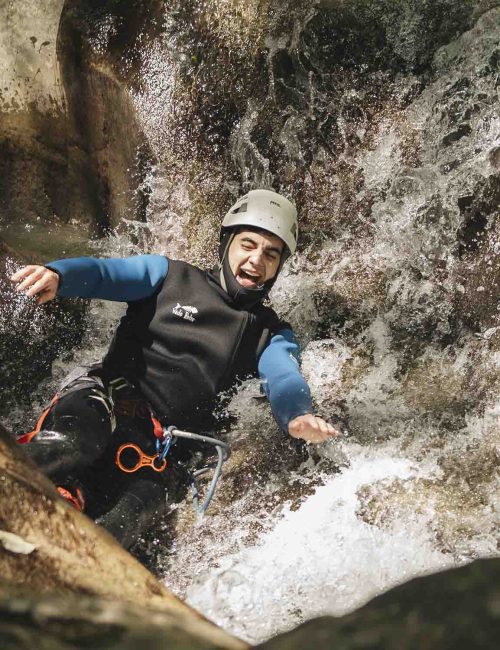 Canyoning à Samoëns (Haute Savoie) avec le Bureau des Guides de Samoëns